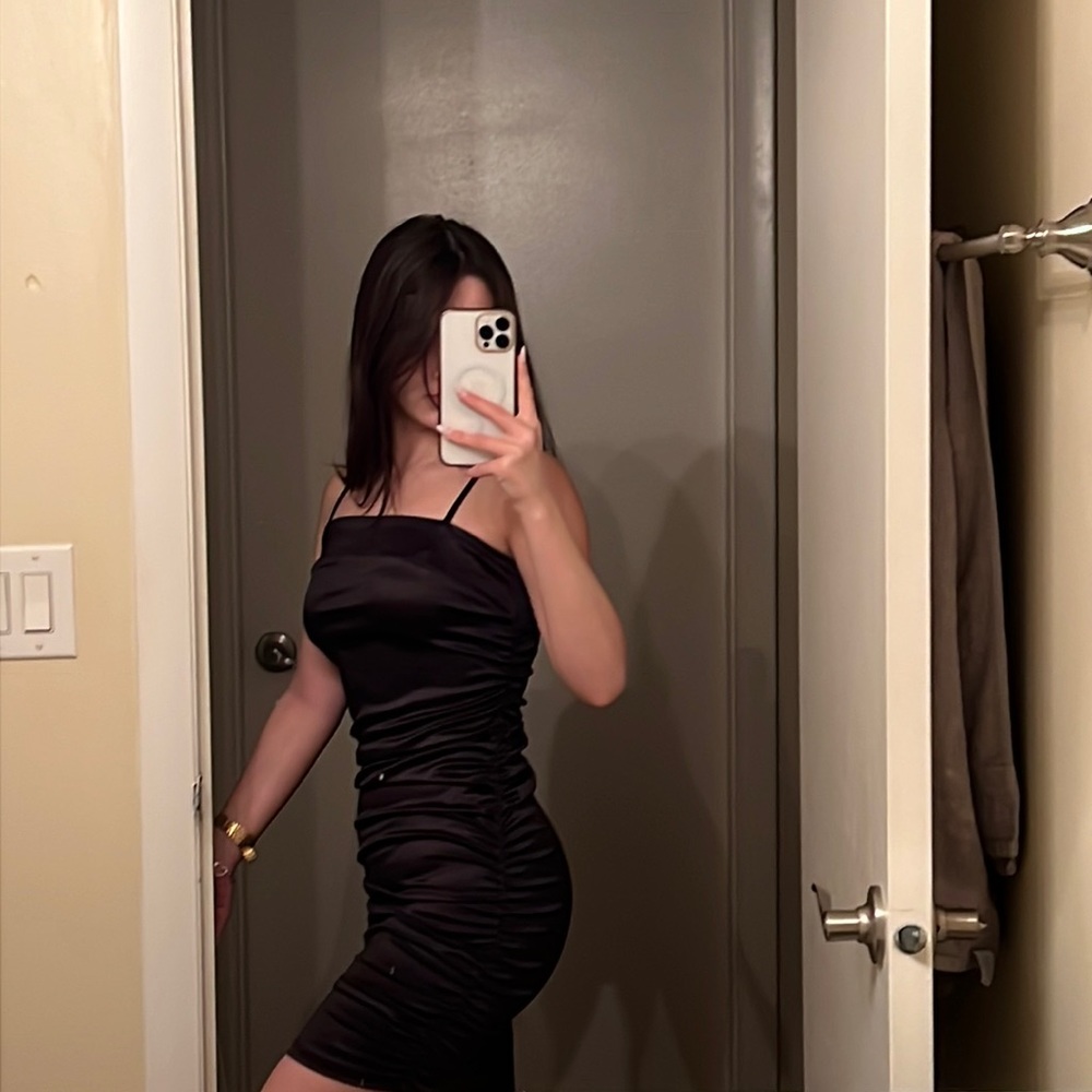 Forever 21 silk slim dress